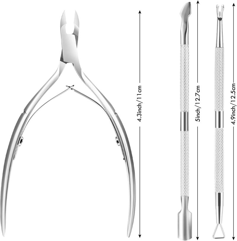 XUNXMAS Professional Cuticle Trimmer and Remover Set - Image 3